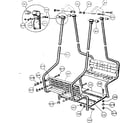 Sears 51272034-80 c-lawn swing assembly #95615 diagram