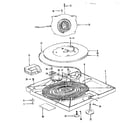 LXI 83798990 cord reel and base assembly diagram
