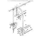 Sears 71248558 frame assembly diagram