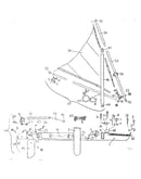 13' x 10" jetwind sailboat