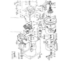Kenmore 1106815700 machine sub-assembly diagram