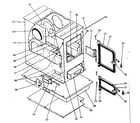 Kenmore 143840654 replacement parts diagram