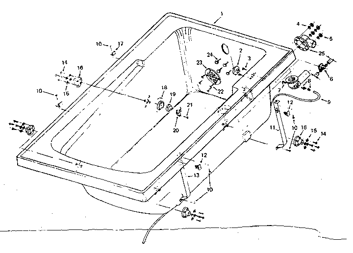 Tub and air control