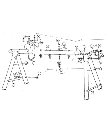 A - frame assembly #93665