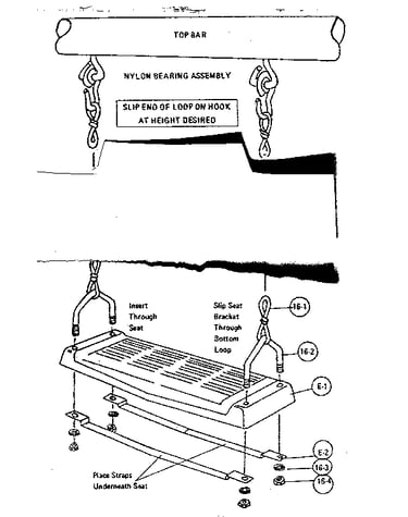E-swing hardware assembly no. 97200