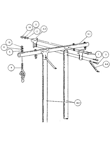 Swing support assembly