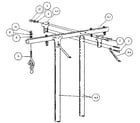 Sears 51272004-80 swing support diagram