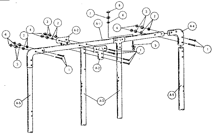 Front leg assembly