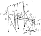 Sears 51272012-80 parallel bar assembly diagram