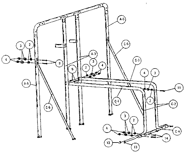 Parallel bar assembly