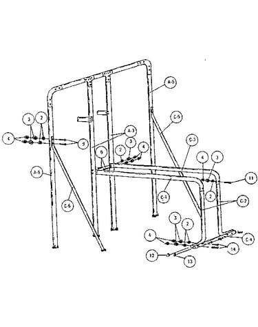 Parallel bar assembly
