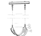Sears 51272046-80 swing assembly diagram