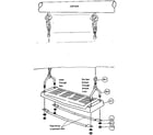 Sears 51272932-80 swing hardware assembly diagram