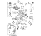Briggs & Stratton 132400-132499 replacement parts diagram