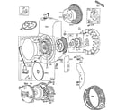 Briggs & Stratton 132400-132499 flywheel assembly diagram
