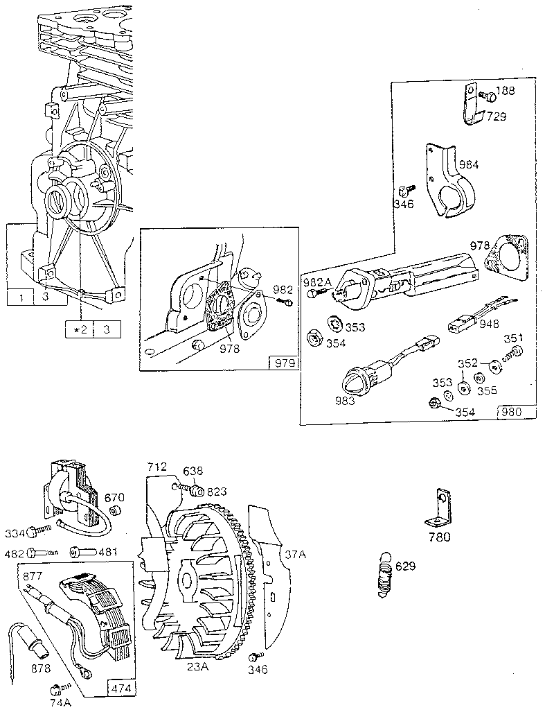 Oil gard switch assembly