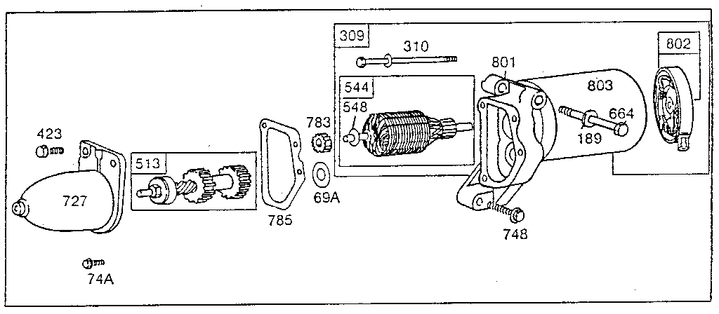 Starter motor