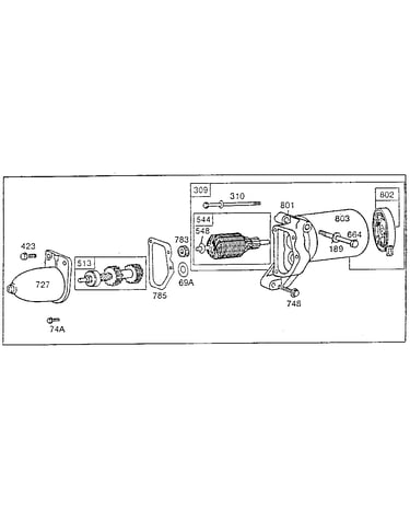 Starter motor