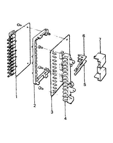 Circuit board with components