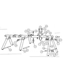 A-frame hardware assembly #93667