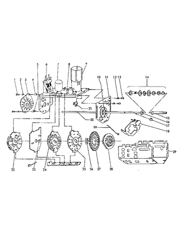 Vhf tuner parts