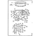 Sears 52726401 replacement parts diagram