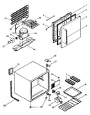 Refrigerator cabinet parts