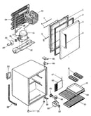 Refrigerator cabinet parts