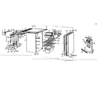 Kenmore 64473771 cabinet parts diagram