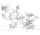 Kenmore 64473870 cabinet parts diagram