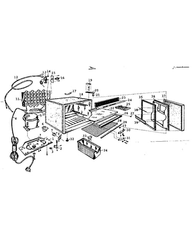 Refregerator compact