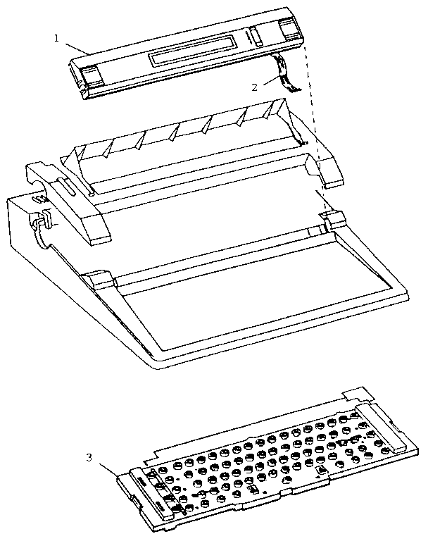 Lcd/keyboard