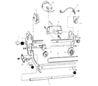 Sears 53886 chassis assembly diagram