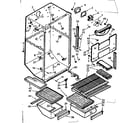Kenmore 1067635212 liner parts diagram