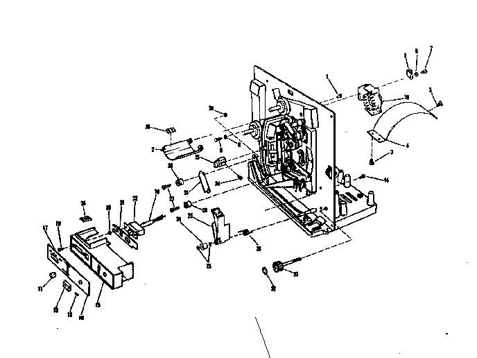 CONTROL HOUSING AND ROLLERS