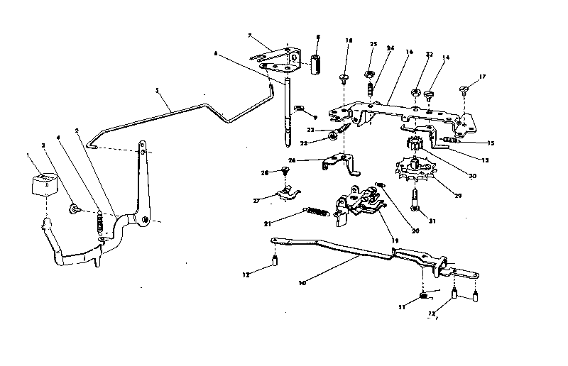 Back space and escapement