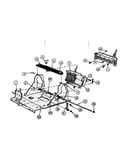 Pin carriage and frame unit