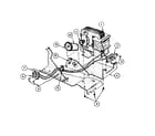 Sears 87158251 motor & switch assembly diagram