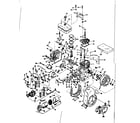 Lauson H22R-3052 basic engine diagram