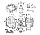 Kenmore 20861120 unit parts diagram