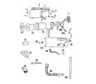 Kenmore 20861110 unit parts diagram