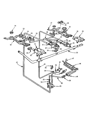 Burner section