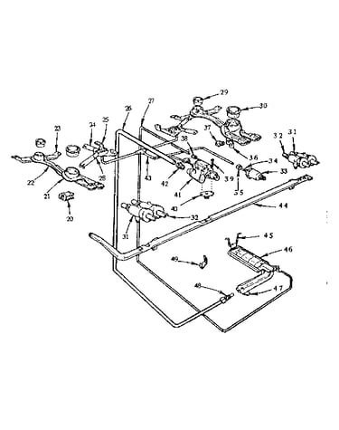 Burner section