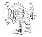 Kenmore 1037126304 body section diagram