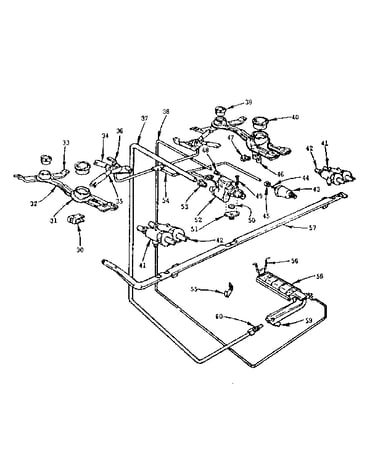 Burner section