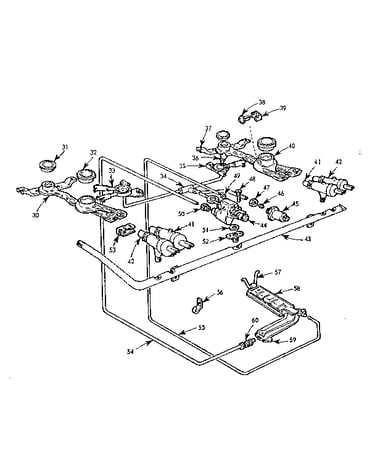 Burner section