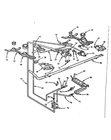 Burner section