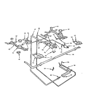 Burner section