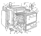 Kenmore 103715610 body section diagram