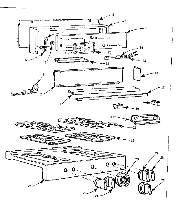 BACKGUARD AND MAINTOP